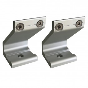 Paire de supports en aluminium pour bâton de maréchal Phare Atrius