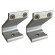 Paire de supports en aluminium pour bâton de maréchal Phare