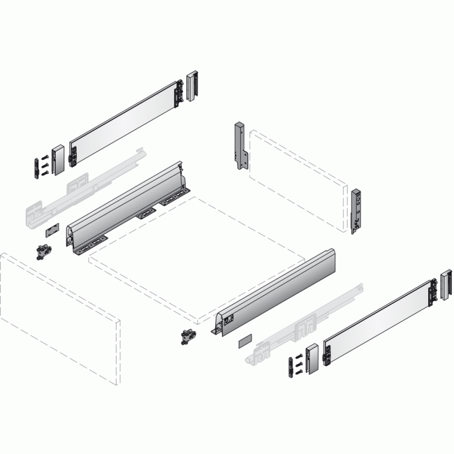 Tiroir avec DesignSide - ArciTech HETTICH