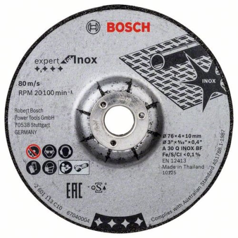 Disque à tronçonner carbure - Bosch - Multi Wheel - Expert - Diamètre 76 mm  - Moyeu plat
