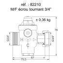 Réducteur de pression pour chauffe-eau Redufix - Bricozor.png WATTS