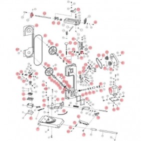 Pièces détachées pour scie à ruban BS128HDR HOLZMANN