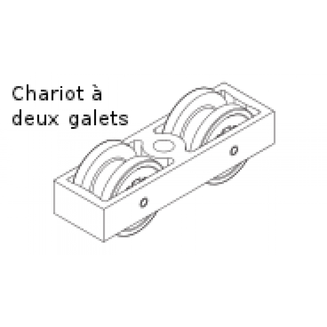 Chariot à 2 galets Junior 120 A.png HAWA