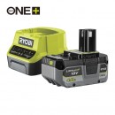 Pack 1 batterie ONE+™ 18V 4,0 Ah et 1 chargeur 2,0 A - RC18120-140XG - Bricozor 1.jpeg RYOBI