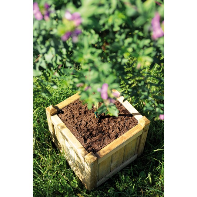 Bac à fleurs en bois carré 23 L Vendôme 40 CERLAND