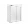 Porte de douche coulissante 190x120 cm - verre transparent - Tyxo