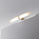 Applique LED - 233 mm - pose en applique ou miroir - chromé - Gemini 3.jpg EMUCA