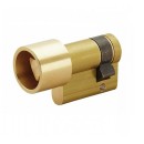 Demi-cylindre - 30 x 10 mm - à triangle EDF de 11 mm - laiton poli COUILLET