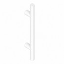 Bâton de maréchal LEViiTA - modèle droit - blanc RAL 9016 TIRARD