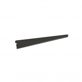Console droite pour crémaillère double perforation SPARRING - graphite ELFA®