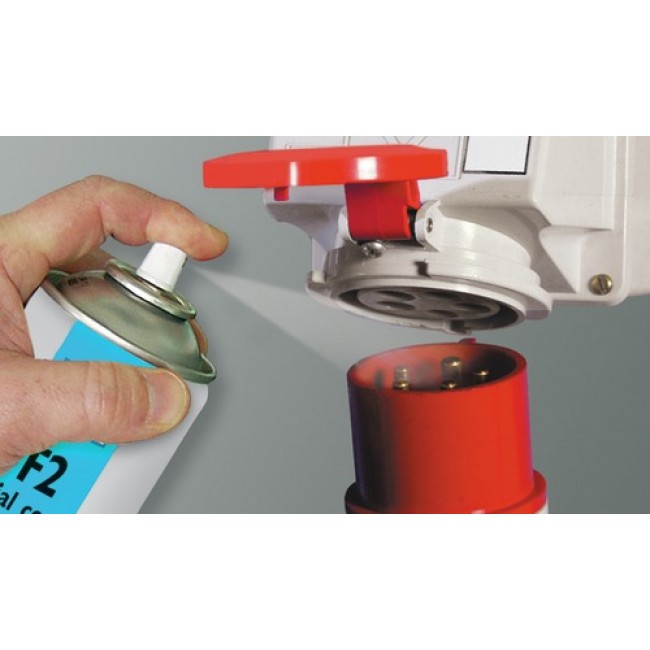 Nettoyant lubrifiant contacts électroniques F2 Spécial Contact KF Bricozor