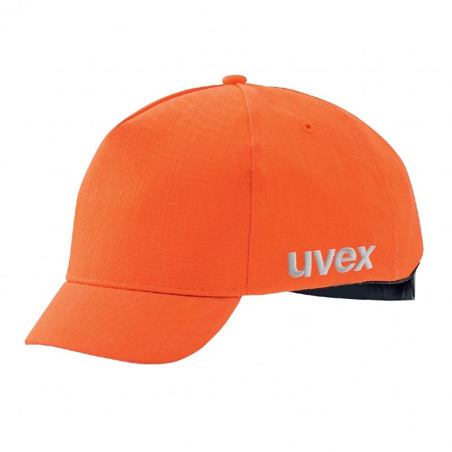 Casquette coquée - orange haute visibilité - uvex u-cap sport hi-viz UVEX