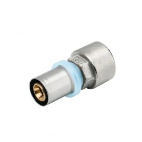 Raccord droit à sertir pour tube multicouche taraudage femelle RBM