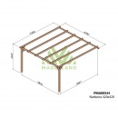 Pergola adossée en bois Oviedo 4,2 x 4,2 x 2,52 m - PMA00544.jpg MADERLAND
