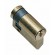 Demi cylindre - 30 x 10 mm - TE 5 - s'entrouvrant - laiton poli