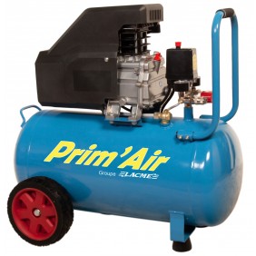 Compresseur d'air électrique lubrifié monophasé - 50L 2,5CV - Prim’Air MM 13/50-4 Lacmé