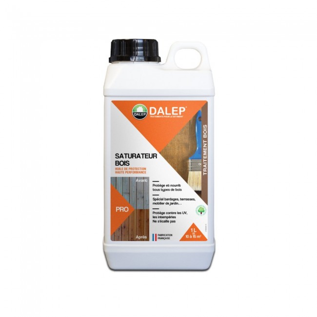 Saturateur bois - huile de protection - haute performance DALEP