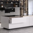 Tiroir en kit avec push synchro - côtés métal 178 mm - 40 kg - L 400 mm - blanc - Vertex - Bricozor 2.jpg EMUCA