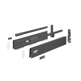 Kit tiroir tringles InnoTech Atira - hauteur 144 mm - sans coulisse HETTICH