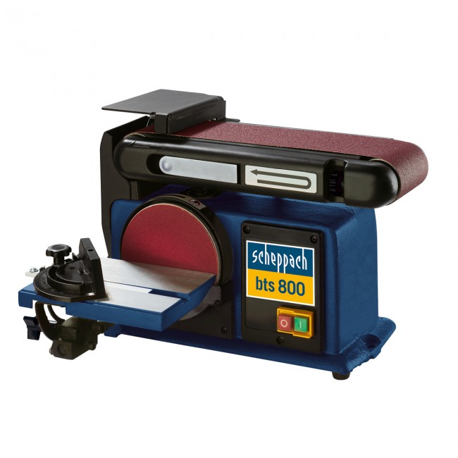 Ponceuse combinée BTS 800 à bande et disque 150 mm 4903302901 SCHEPPACH Bricozor