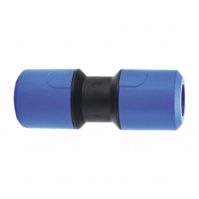 Union double égale PE pour tube PE Ø 20 mm - instantanée - Speedfit Blue John Guest