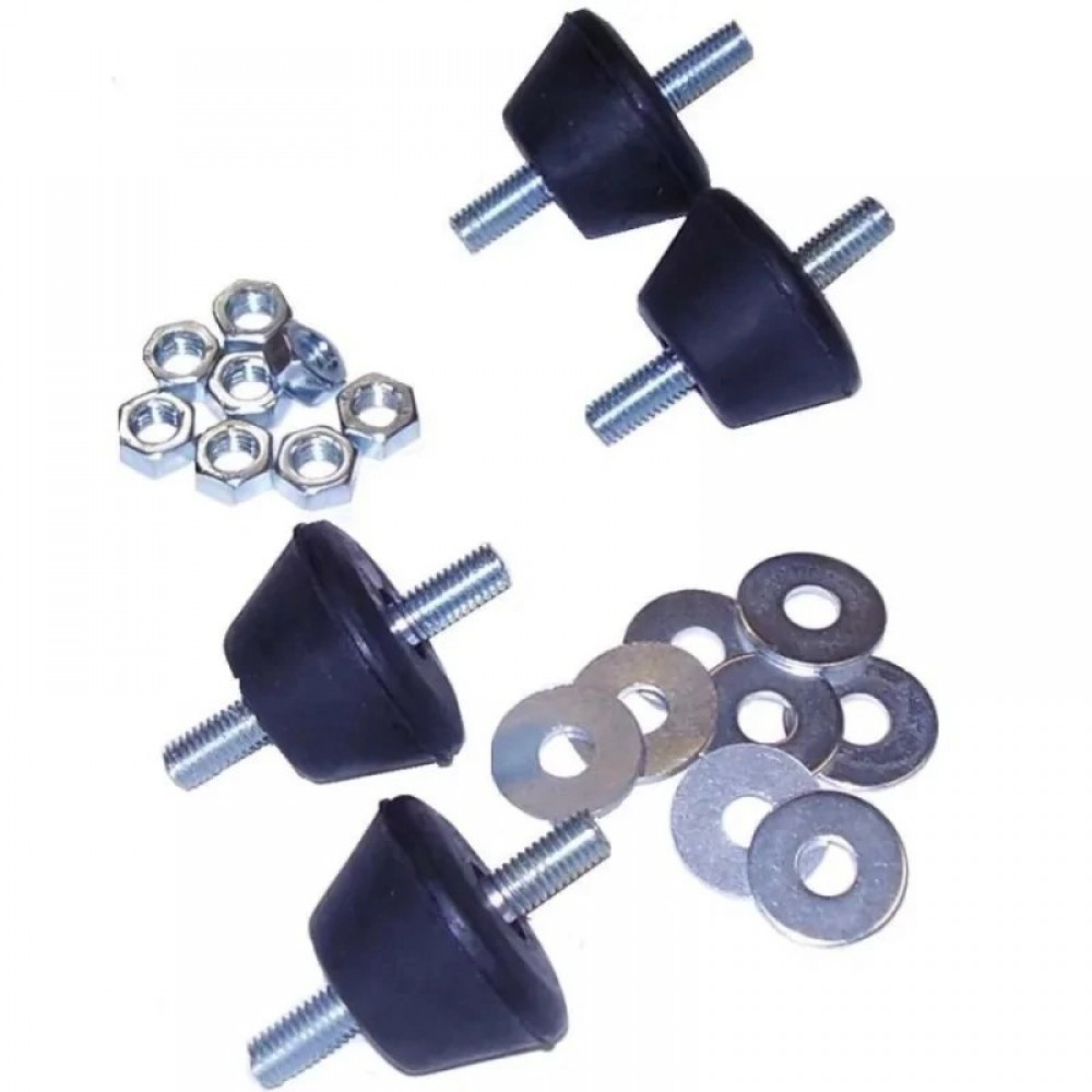 Sachet de 4 plots anti vibration | Leroy Merlin