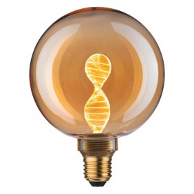 Ampoule LED globe doré - E27- 1800K - 4W - Inner Glow Helix PAULMANN