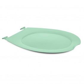 Abattant WC clipsable 100% hygiénique - Vert Amande PAPADO