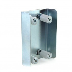 Guide haut réglable sur plaque pour porte coulissante - 255 COMUNELLO