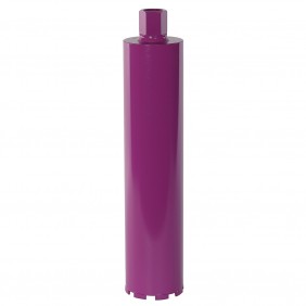 Couronne diamantée à eau pour béton 1 1/4" - Ø106 mm longueur 430 mm SIDAMO