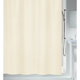 Rideau de douche - 240 x  200 cm - Beige - Polyester - Primo SPIRELLA