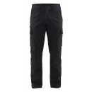 Pantalon de travail industrie stretch 2D anti rayures - noir BLAKLADER