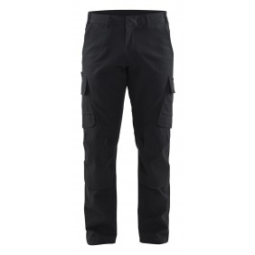 Pantalon de travail industrie stretch 2D anti rayures - noir BLAKLADER