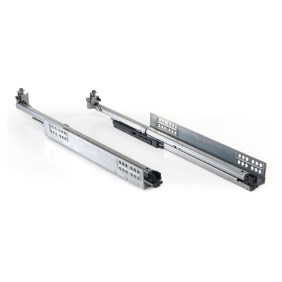 Coulisses à billes Quadro V6 5D Silent System -charge 30 kg -sortie totale HETTICH