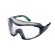 Lunettes-masque incolore gris métal 6X1 CLEAR PLUS - filtration UV