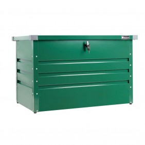 Coffre de rangement métallique - 1000 x 610 x 620 mm - vert ZIPPER