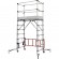 Échafaudage roulant aluminium télescopique Télétower II