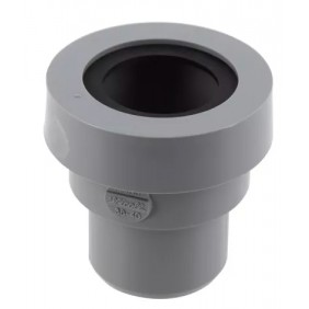 Manchon pvc mâle-femelle à joint pour sortie appareil sanitaire NICOLL