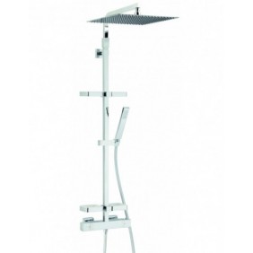 Colonne de douche thermostatique avec dôme de pluie XXL - Touareg 400 VALENTIN