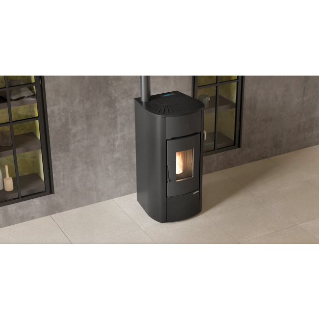 Poêle à granulés étanche ventilé - 8 kw-N - Angelica LA NORDICA EXTRAFLAME