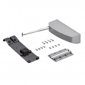 Kit ferrure WingLine S - Pull to Move - finition gris HETTICH