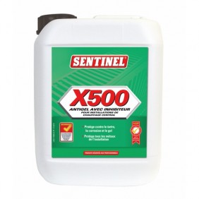 Antigel et inhibiteur X500 pour installations de chauffage central SENTINEL
