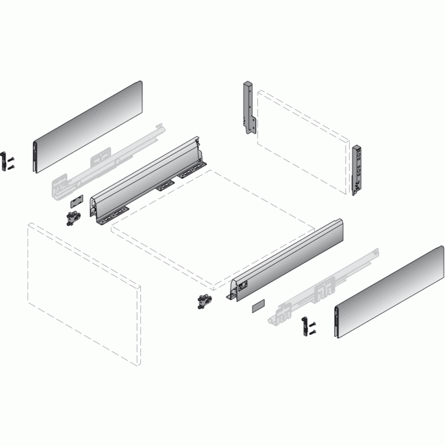 Tiroir avec TopSide - ArciTech HETTICH