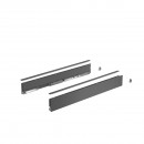 Kit tiroir simple sous four - hauteur 77 mm - AvanTech YOU - anthracite HETTICH
