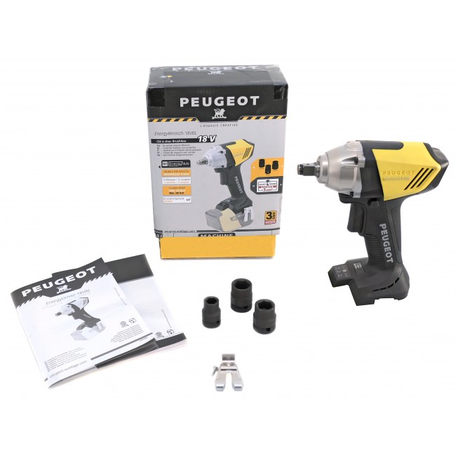 Clé à choc sans fil - 340 Nm - 18V - ENERGYWRENCH-18VBL - Bricozor 2.jpeg PEUGEOT