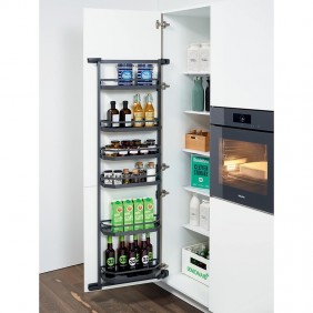 Kit d'étagères de rangement sur porte de meuble - Tandem Side Arena Style KESSEBÖHMER