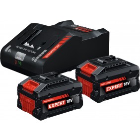 Pack 2 batteries EXBA 18V-80 + chargeur EXAL 18V-160 - 1600A0373T BOSCH