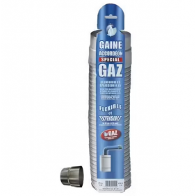 Gaine accordéon aluminium Spécial Gaz TEN