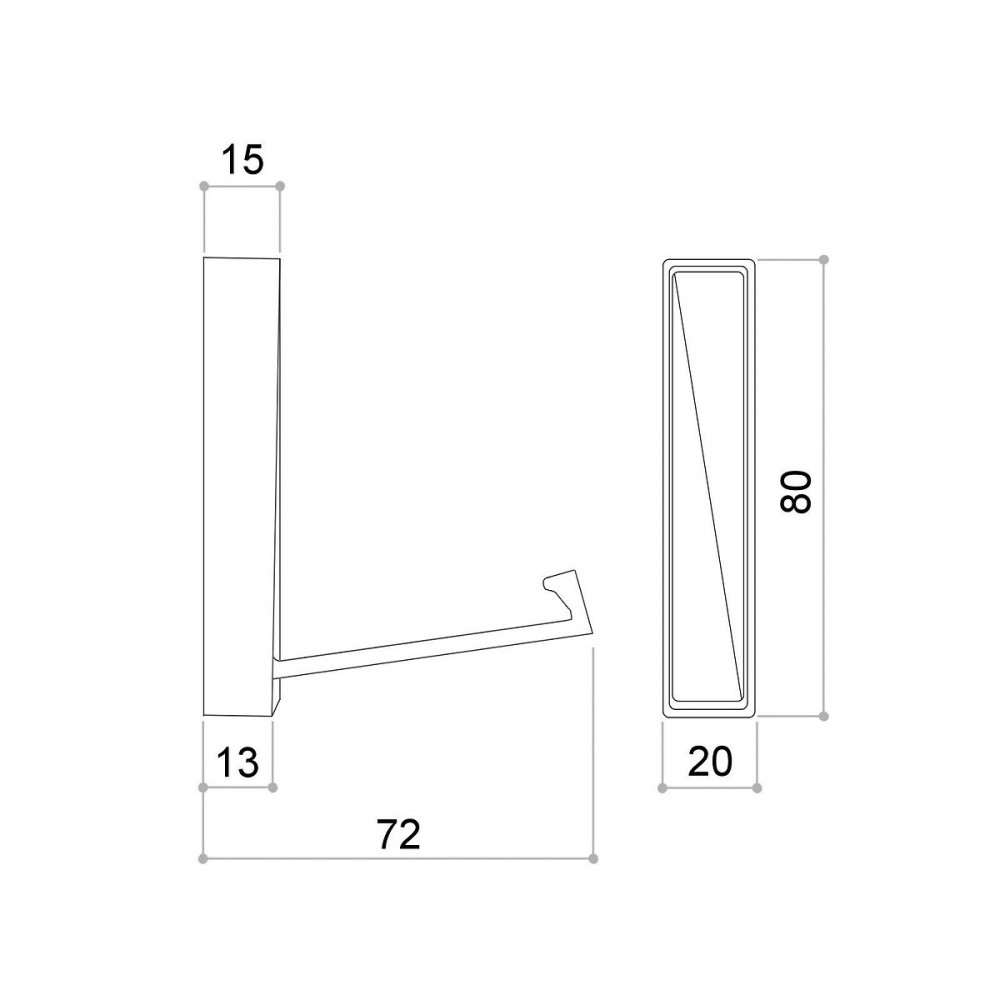 Crochet de fenêtre, cintre de porte, cintre de fenêtre en acier inoxydable  V2A, crochet de suspension, 5 pièces. -  France