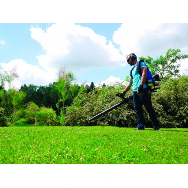 Souffleur à dos en action - IKB27.jpg ISEKI